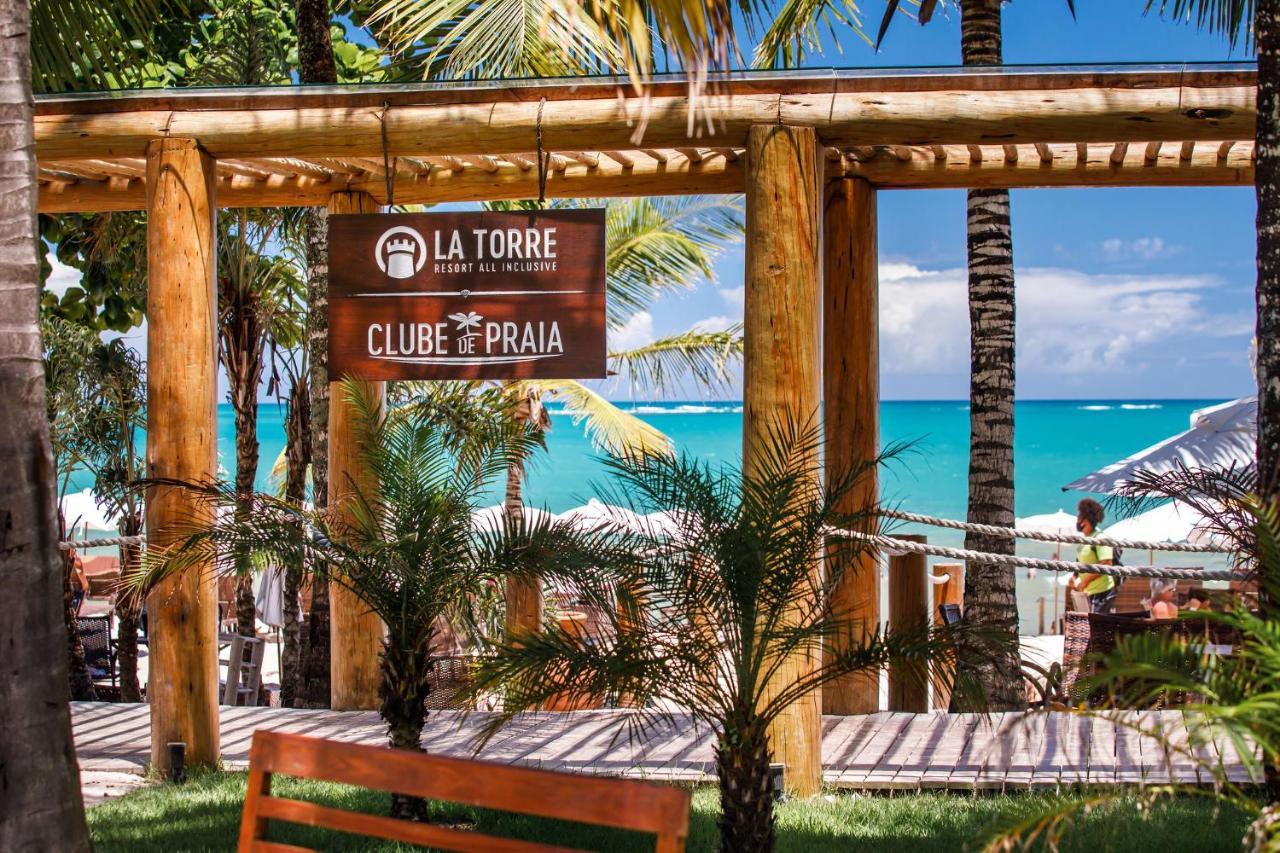 La Torre Resort All Inclusive Porto Seguro Exterior foto Beach Club