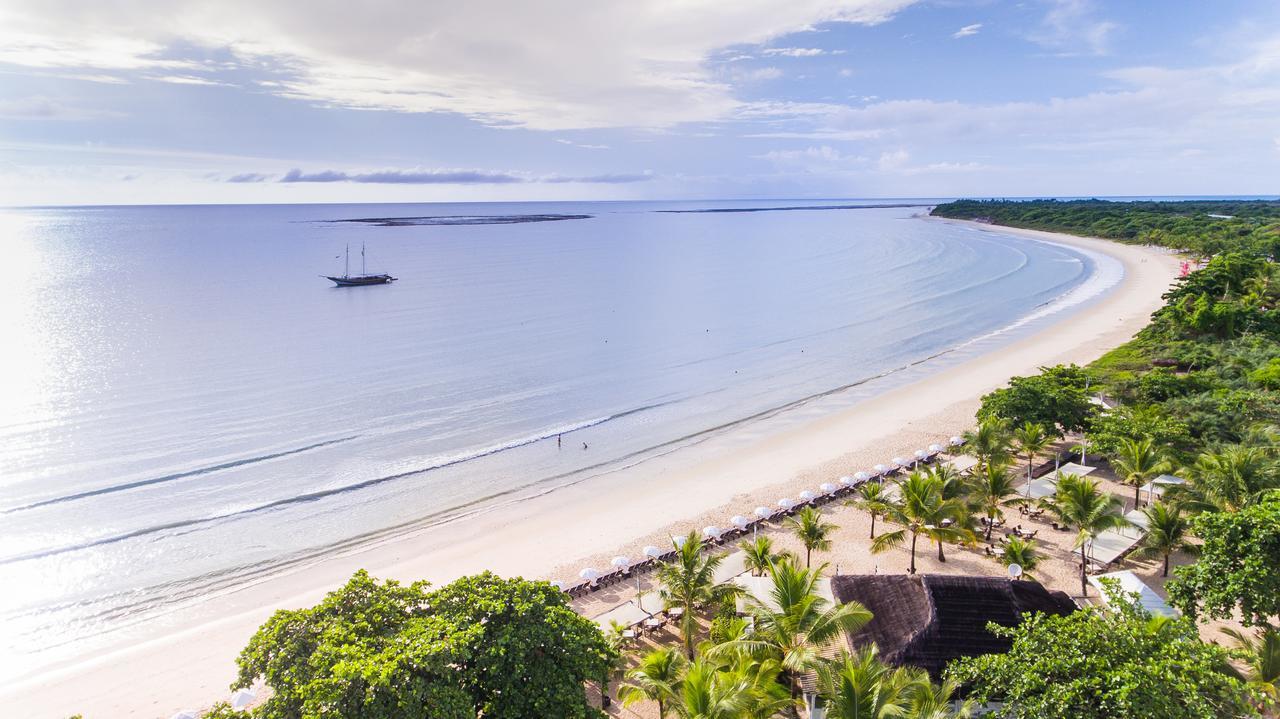 La Torre Resort All Inclusive Porto Seguro Exterior foto Aerial view of the beach